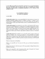 Ley núm. 338-21 que modifica el artículo 129 y el artículo 131 en sus párrafos I, II y III, de la Ley núm. 189-11, del 16 de julio de 2011, para el Desarrollo del Mercado Hipotecario y el Fideicomiso en la República Dominicana