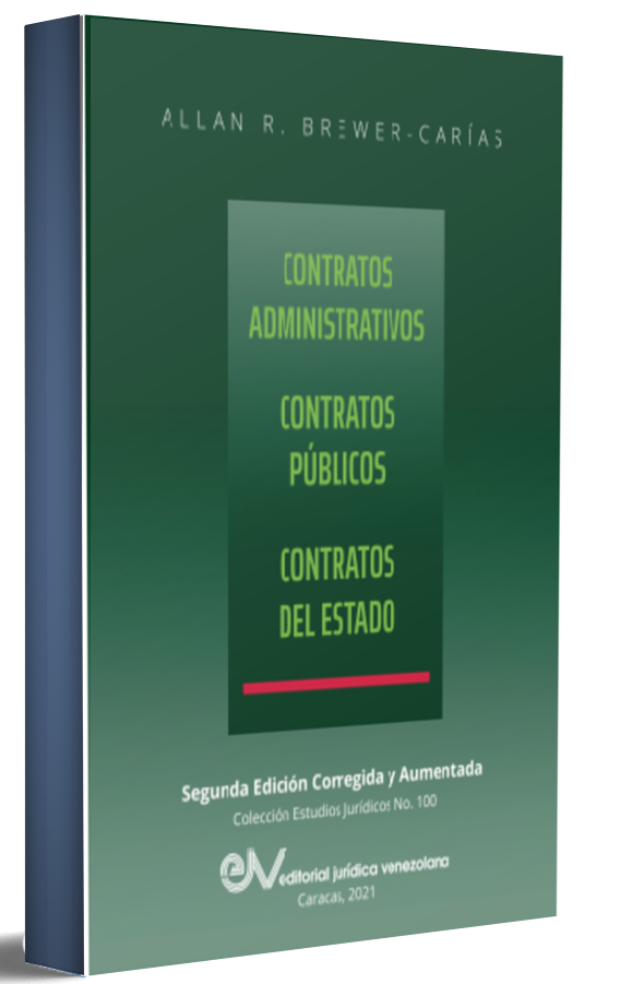 Contratos administrativos, contratos públicos, contratos del Estado
