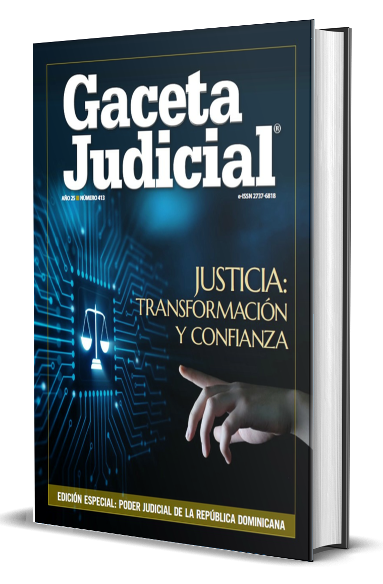 Gaceta Judicial : Justicia: transformación y confianza ; número 413, enero 2023