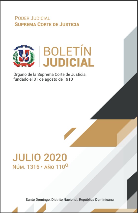 B.J. No. 1316 Julio 2020